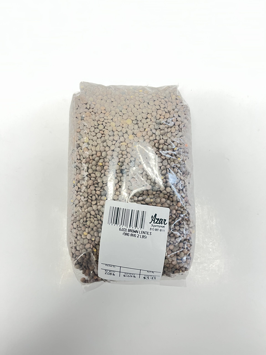 LENTILS BROWN 6101