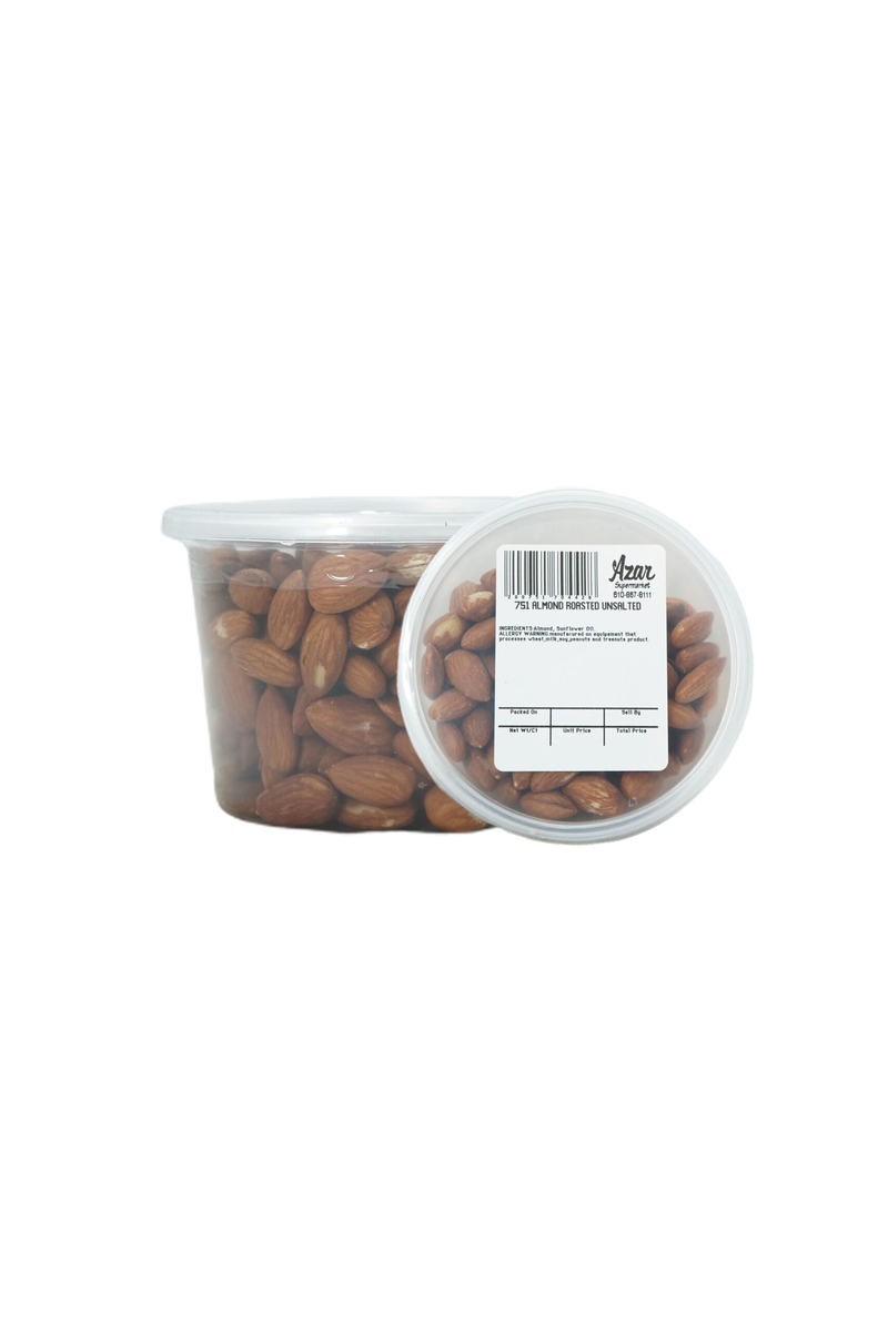 ALMONDS ROASTED UNSALTED 6246