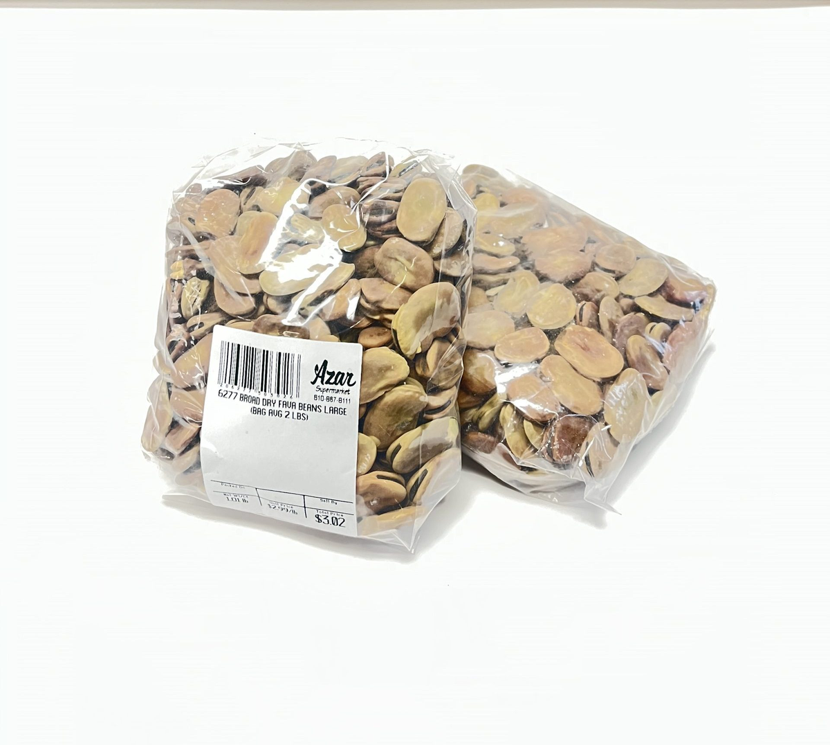 FAVA BEANS BROAD DRY LARGE 6277