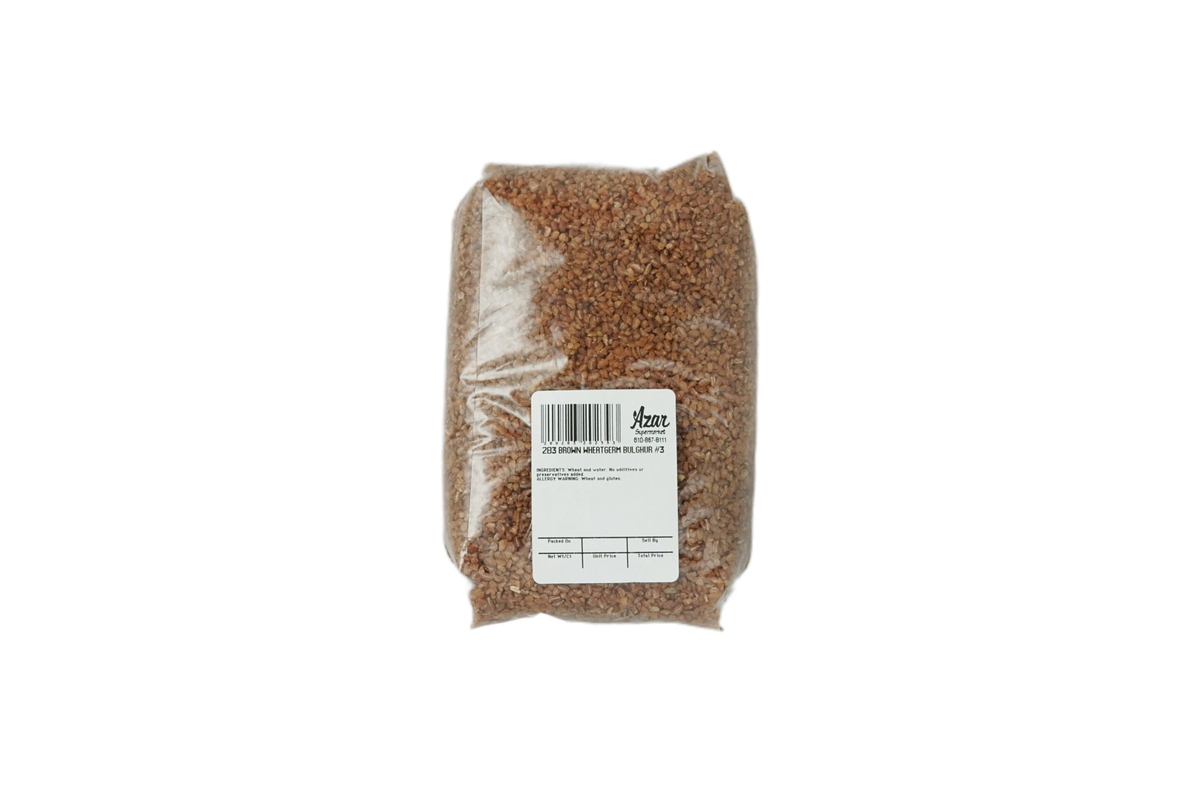 BULGHUR BROWN #3 WHEATGERM 6283