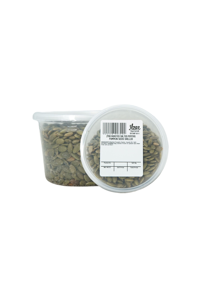 SEEDS PUMPKIN ROASTED SALTED SHELLED 6298