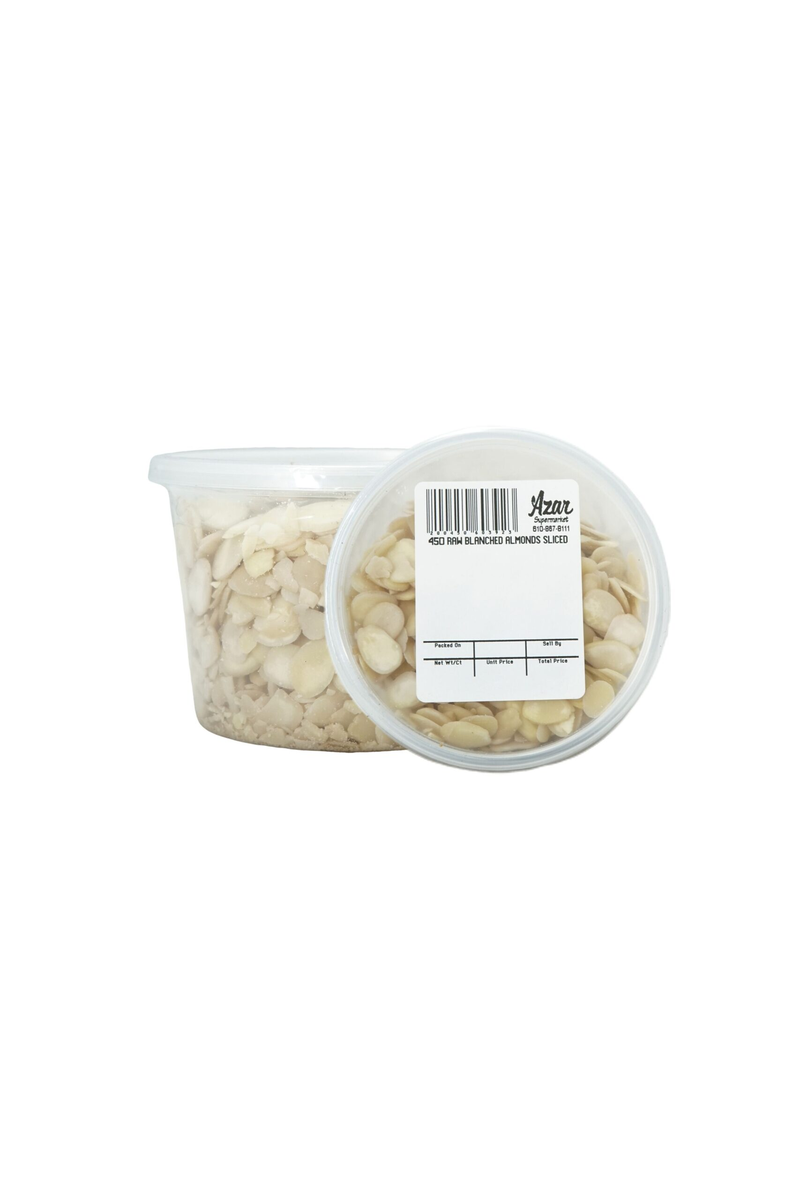ALMONDS BLANCHED SLICED 6302