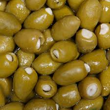 OLIVES STUFFED WITH GARLIC