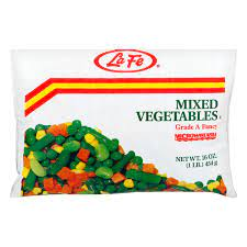 VEGETABLES MIXED WIC APPROVED