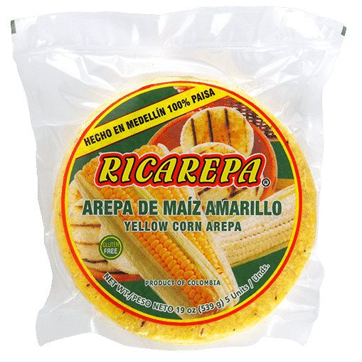 AREPA GRIDDLE CAKE YELLOW CORN