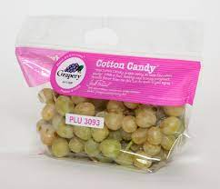 GRAPE SEEDLESS COTTON CANDY WHITE (AVG. 2.50LB) per/LB