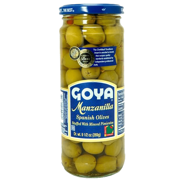 MANZANILLA PIMIENTOS OLIVES