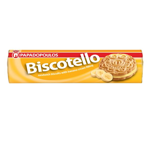 COOKIES SANDWICH WITH BANANA CREAM