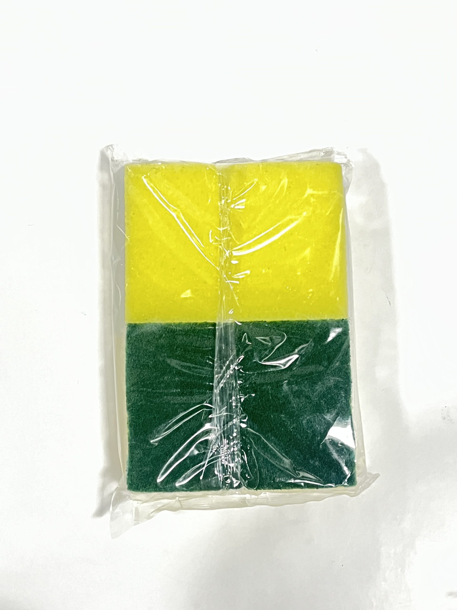 CLEANZI SCRUBBER SPONGE  2COUNT