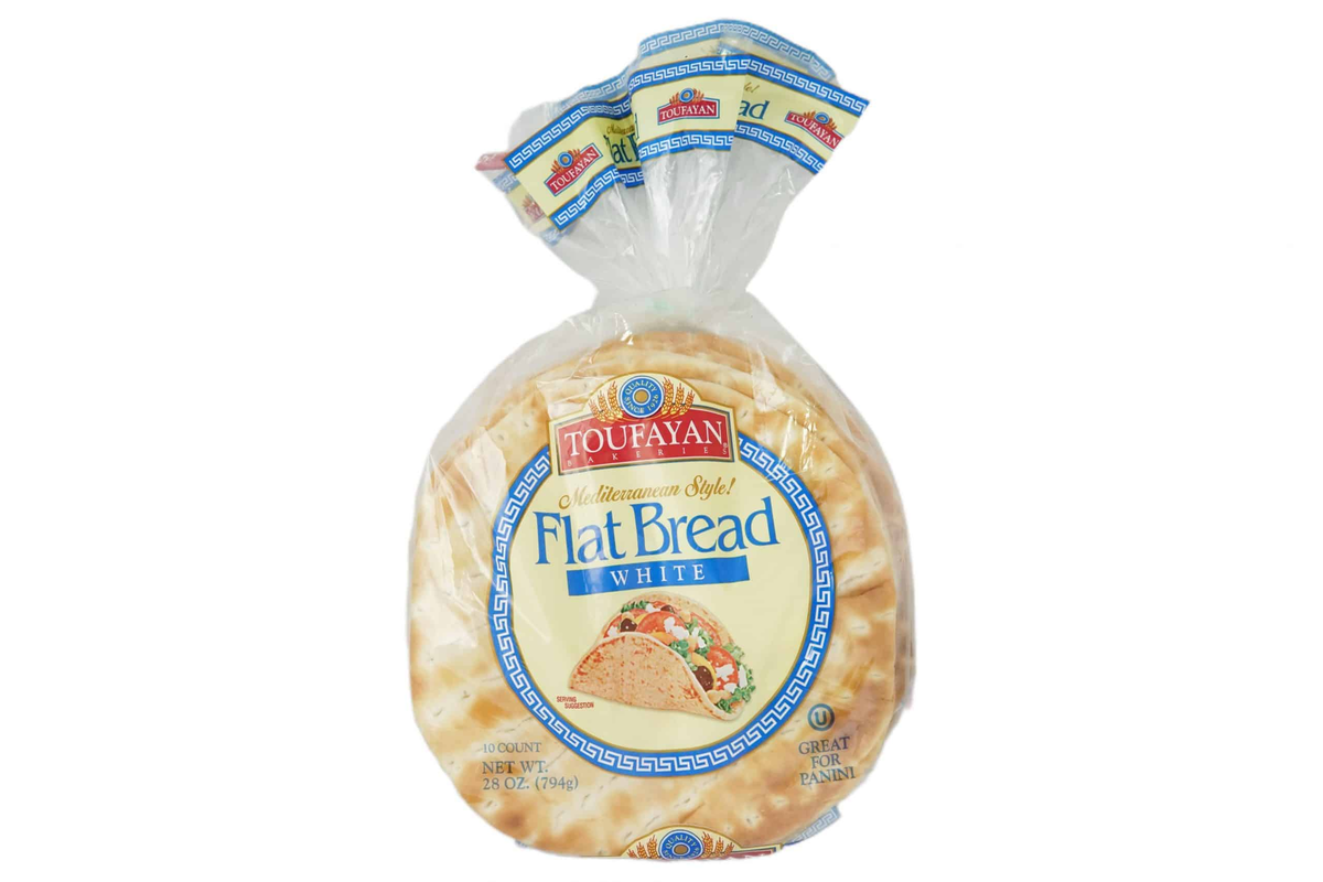 MEDITERRANEAN STYLE WHITE FLAT PITA BREAD