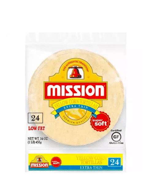 BREAD TORTILLA CORN YELLOW