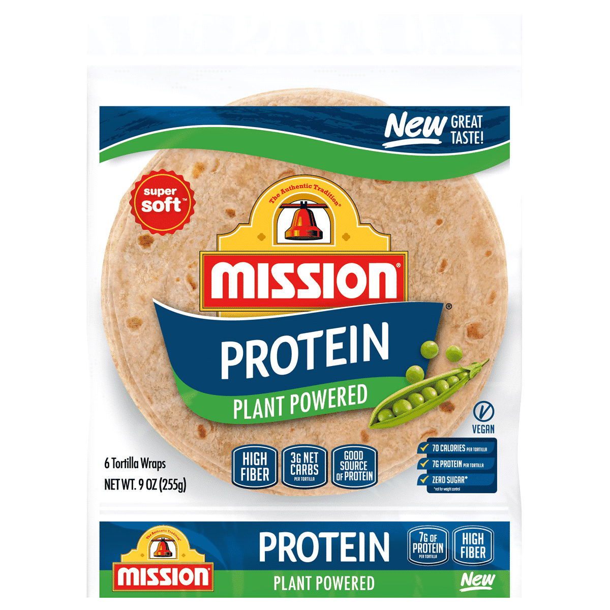 PROTEIN SOFT TACO TORTILLA