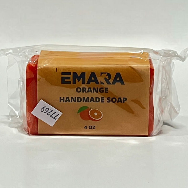 EMARA BODY SOAP NATURAL ORANGE 4OZ