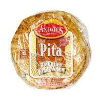 BREAD PITA WHOLE WHEAT