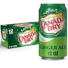 SODA GINGER ALE 12PACK