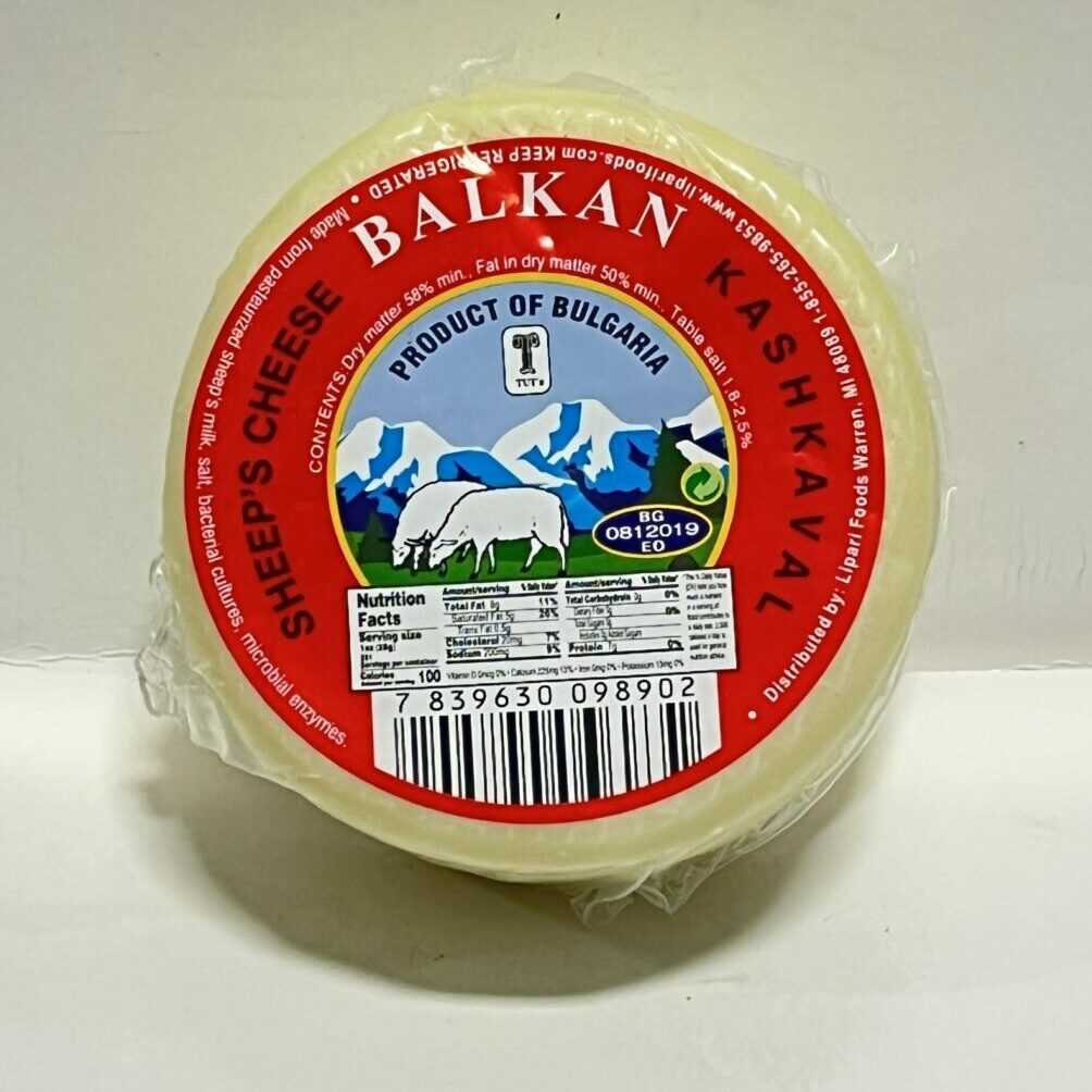CHEESE KASHKAVAL SHEEP MILK