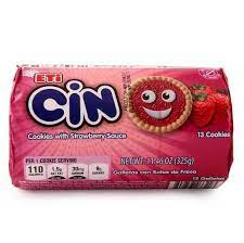 CIN STRAWBERRY SAUCE COOKIES