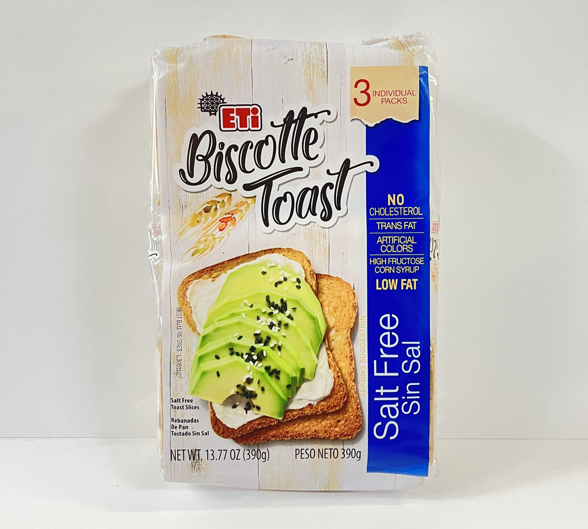 TOAST BISCOTTE NO SALT