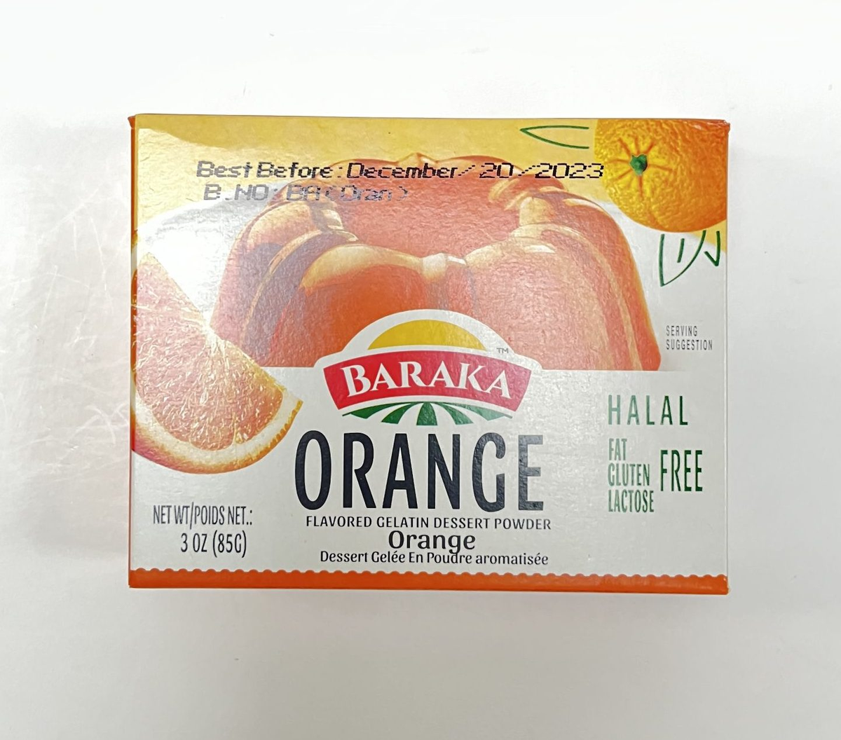 ORANGE JELLO