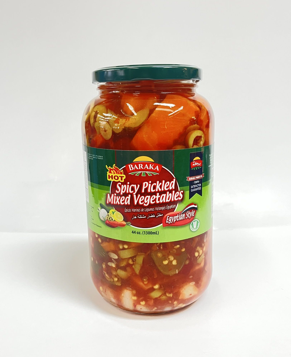 PICKLED MIXED VEGETABLES EGYPTIAN STYLE
