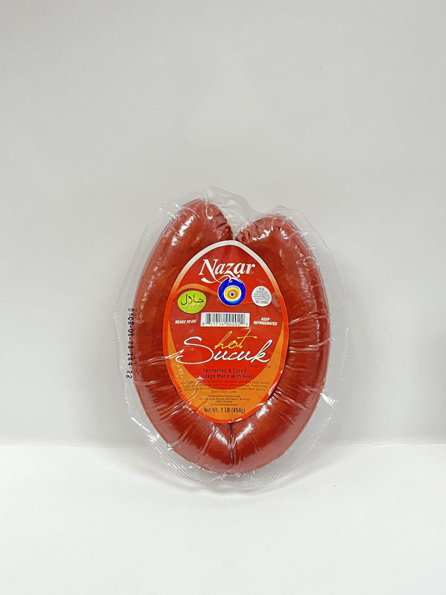 SAUSAGE BEEF CURED HOT