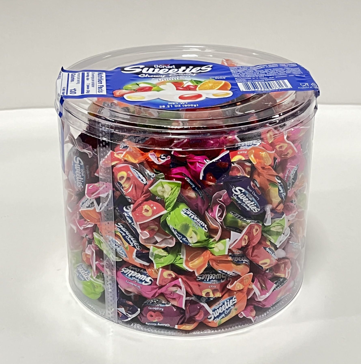 ASSORTED FRUIT CHEWY CANDY