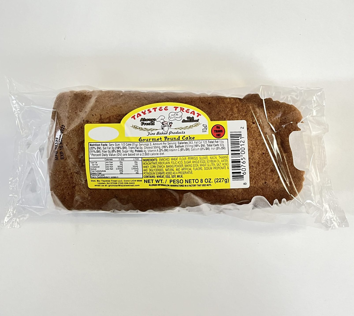 GOURMET POUND CAKE