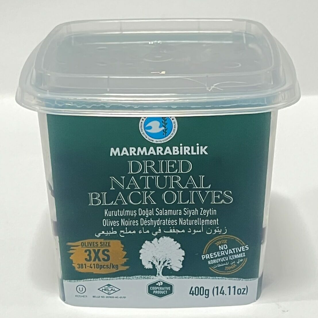 DRIED NATURAL BLACK OLIVES