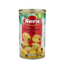 OLIVES PITTED IN BRINE