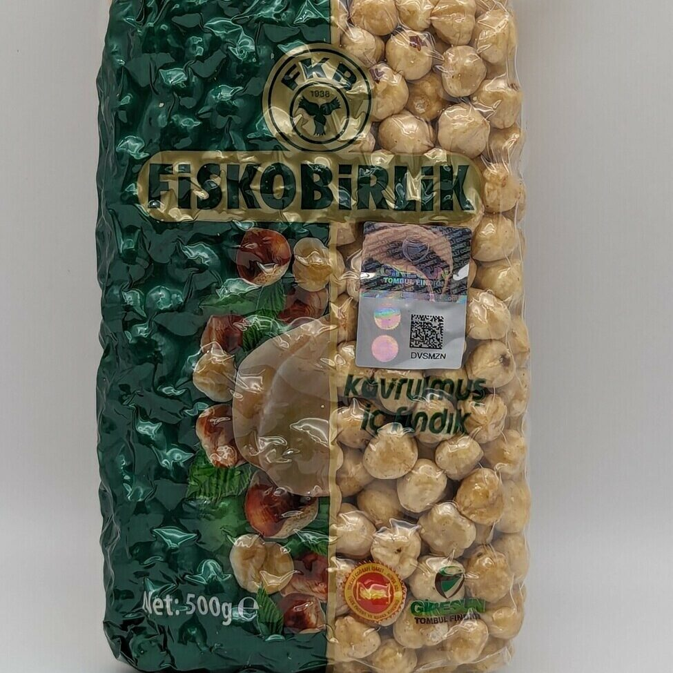 HAZELNUT TURKISH ROASTED NO SALT