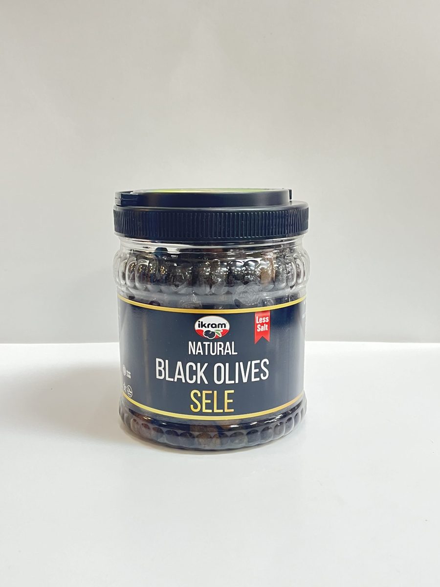 OLIVES BLACK NATURAL LESS SALT