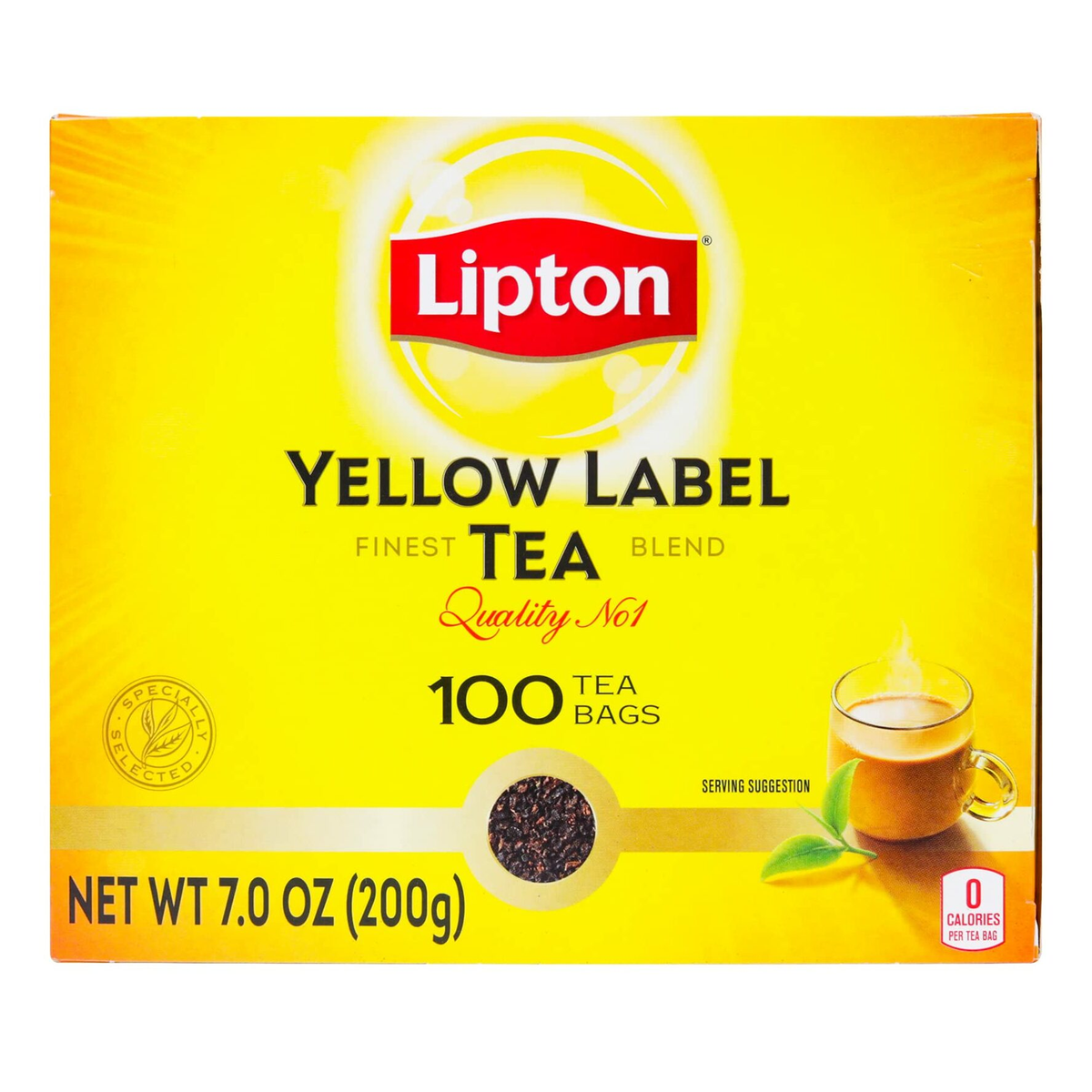 TEA YELLOW LABEL BLACK