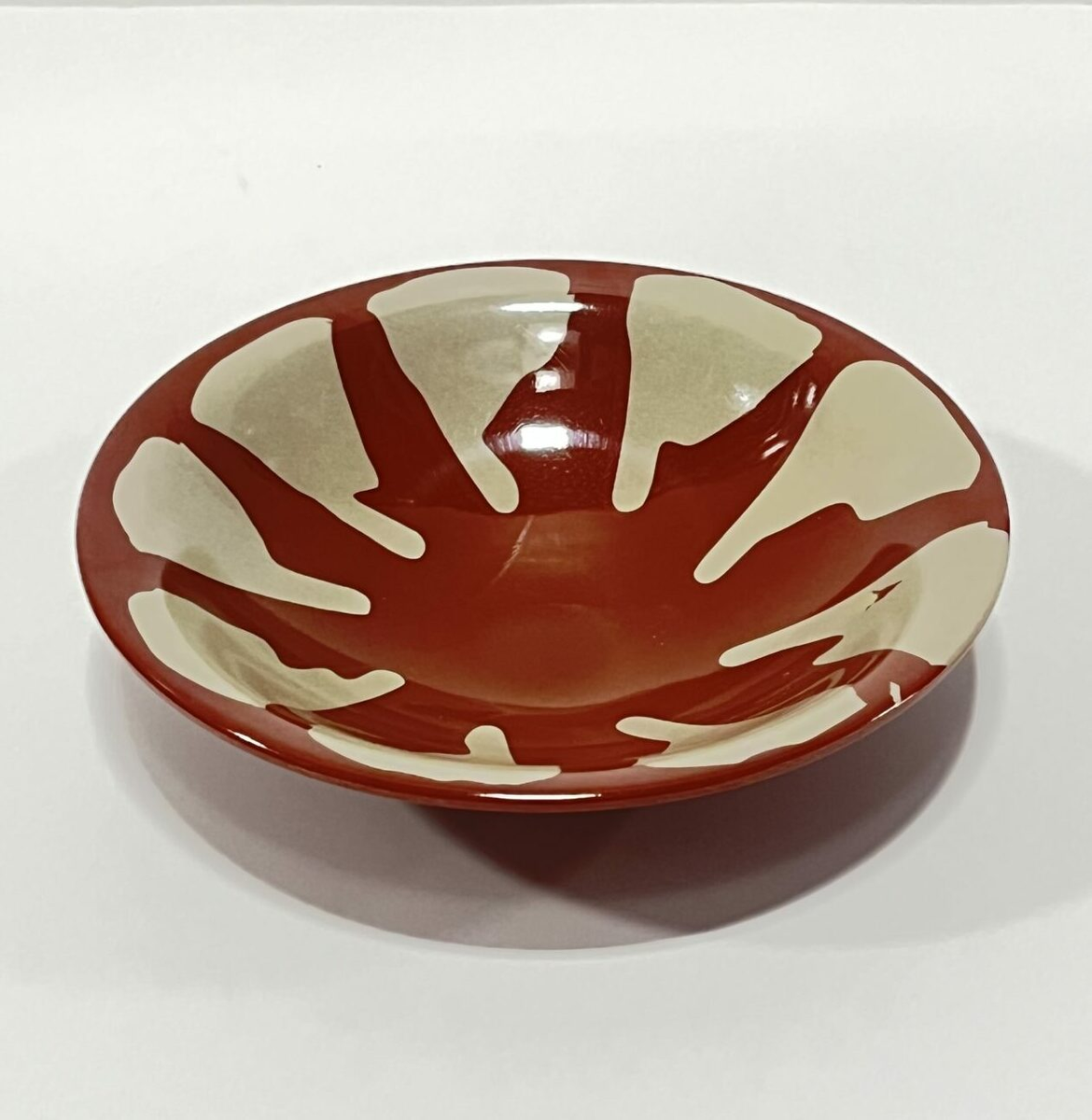 DEEP BROWN MELAMINE PLATE