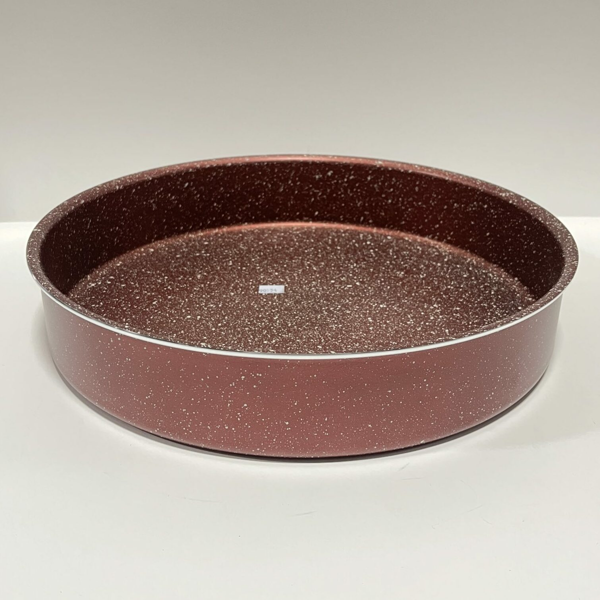 TRAY ROUND GRANITE DEEP RED MARBLE