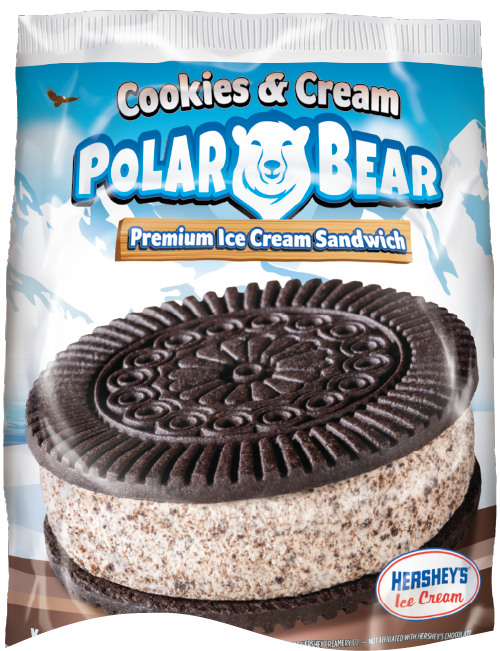 ICE CREAM SANDWICH COOKIES AND CREAM