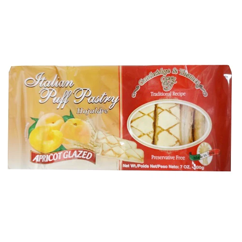 HOJALDRE APRICOT PASTRY  7OZ