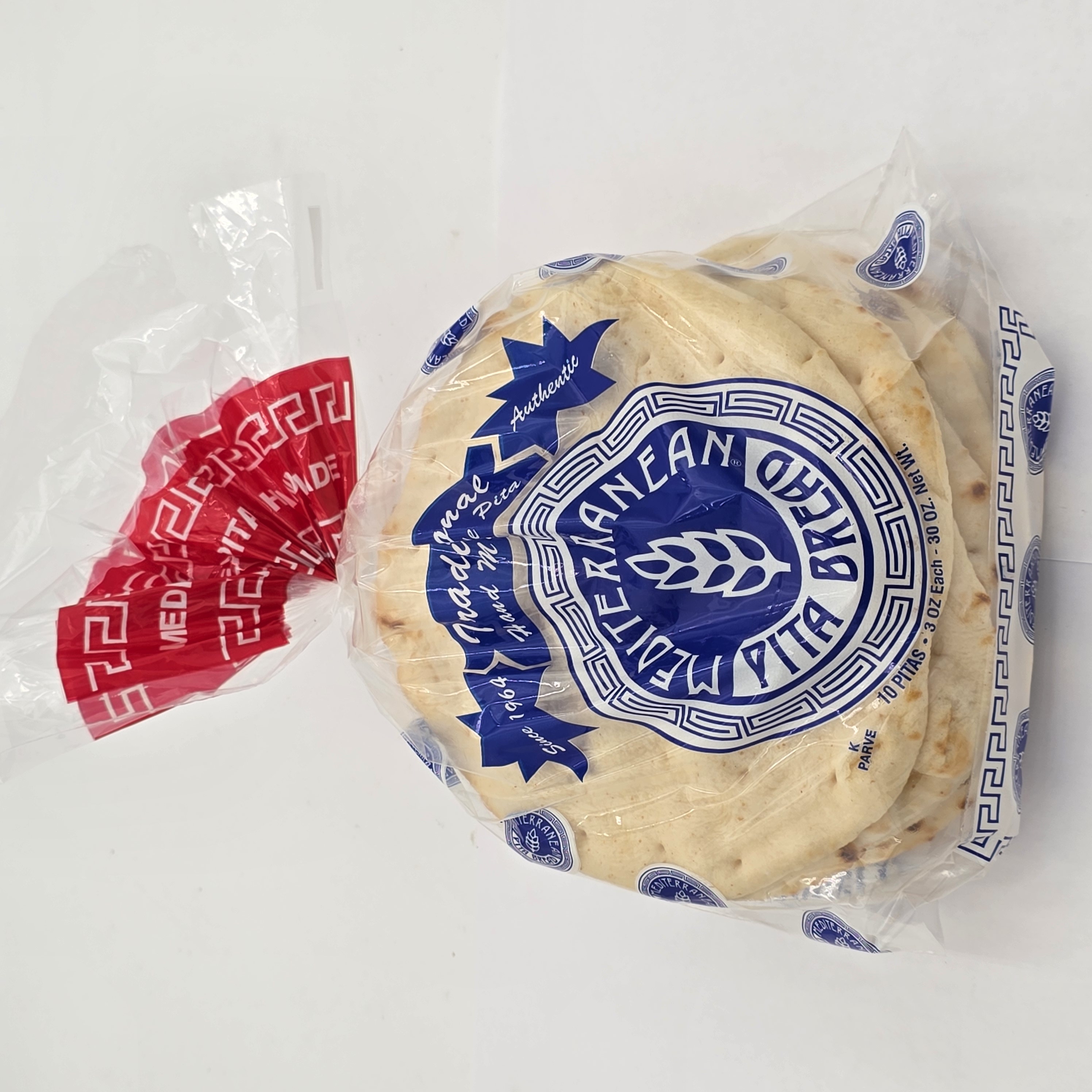 POCKETLESS WHITE PITA BREAD
