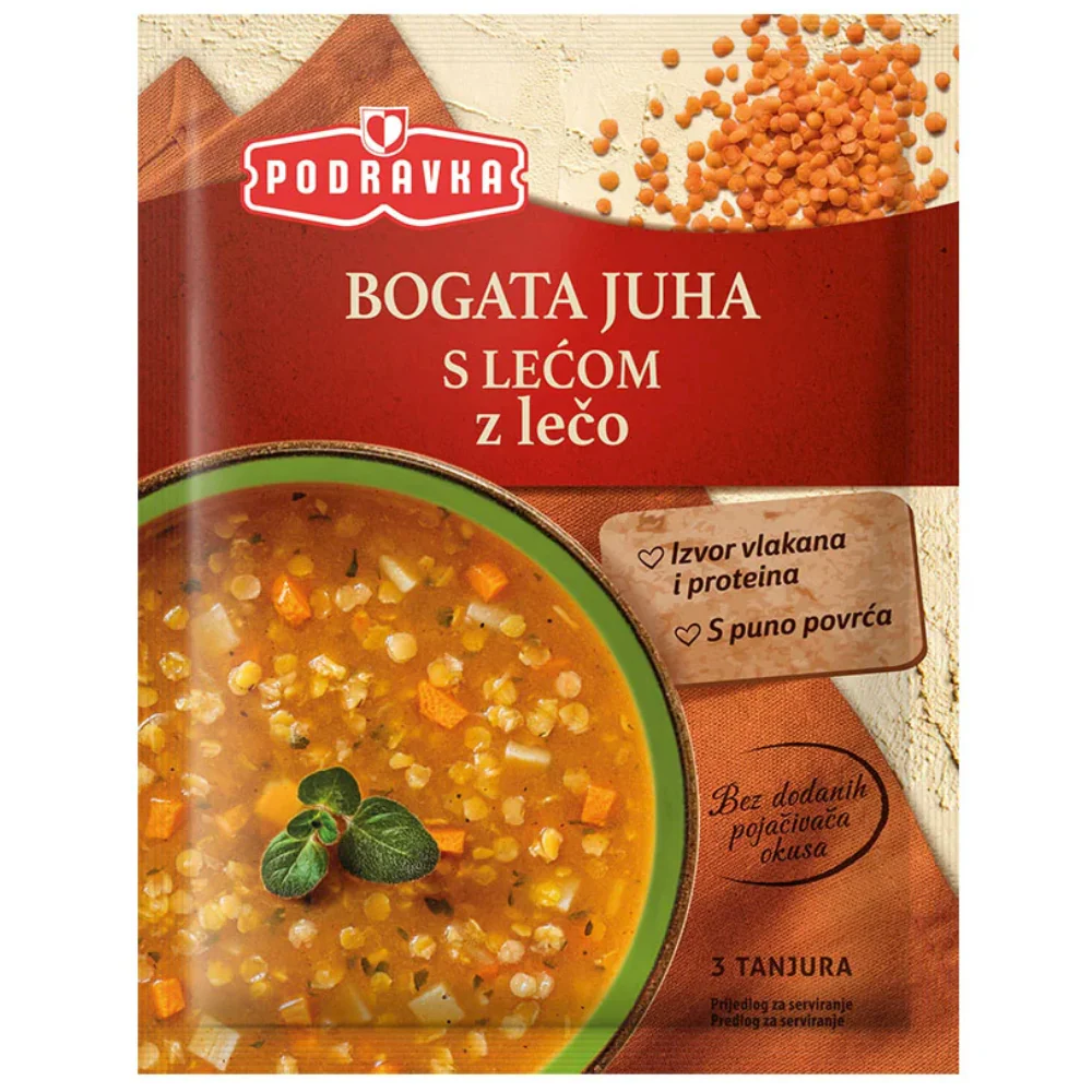 SOUP VEGETABLE WITH LENTILS