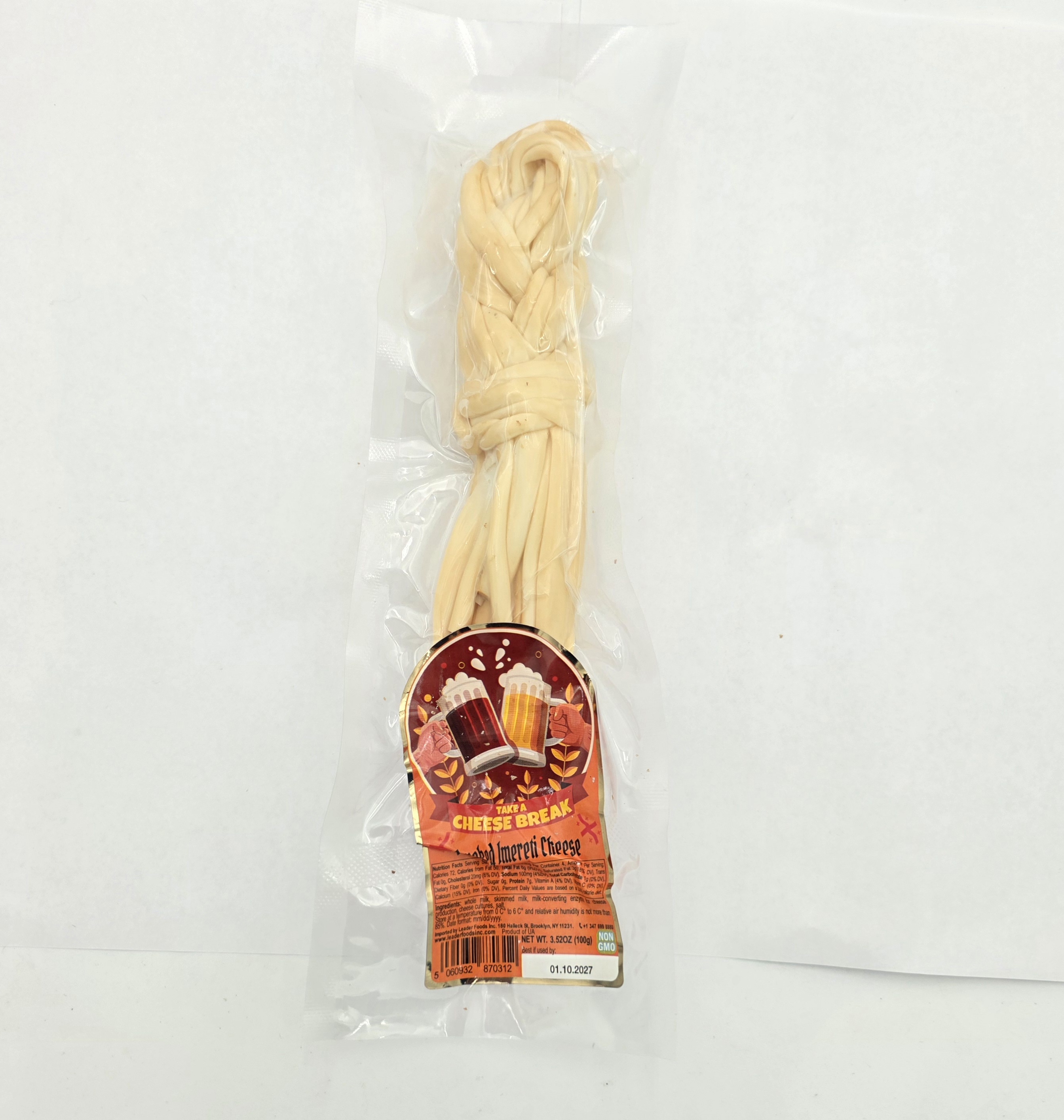 CHEESE IMERETI BRAIDED SMOKED