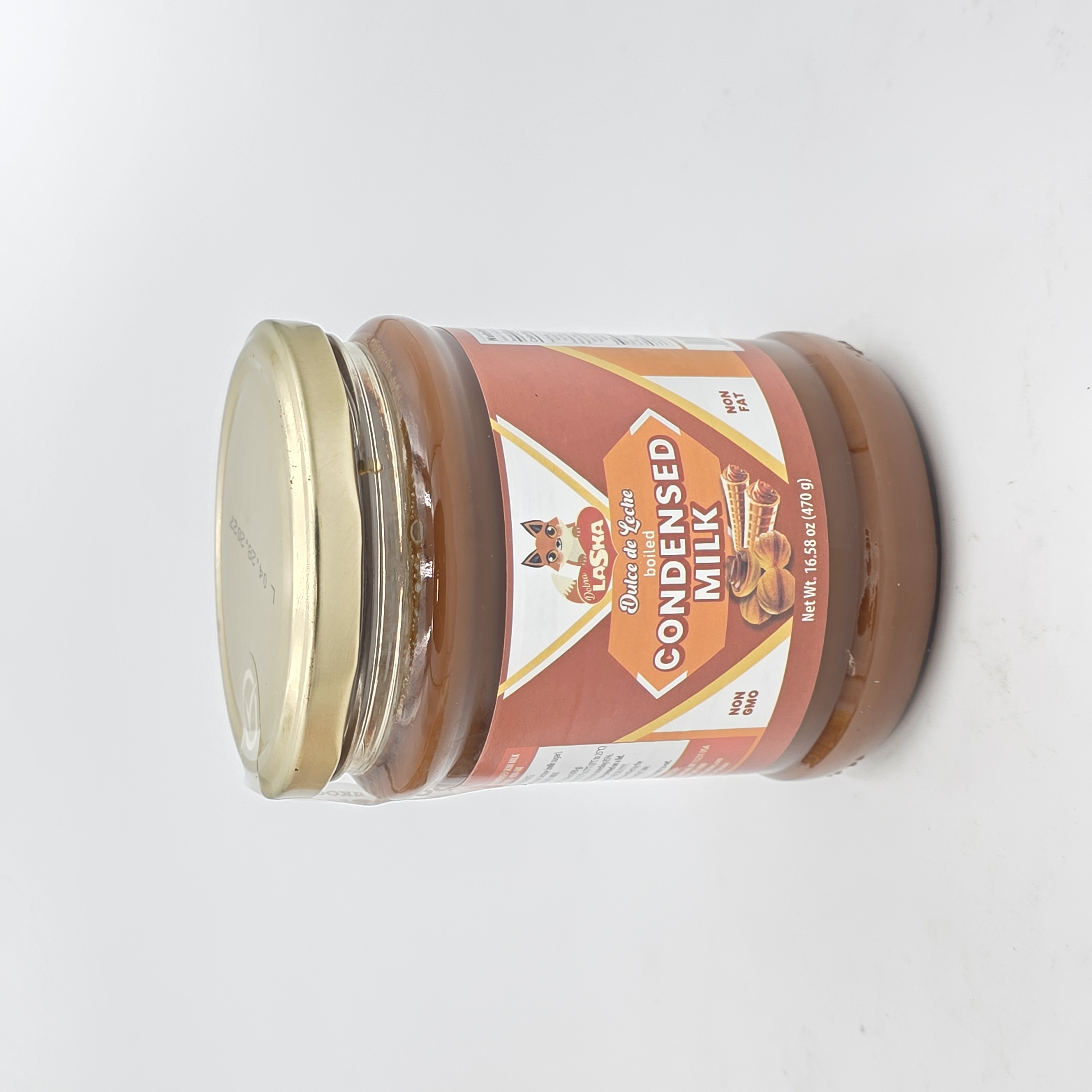 MILK CONDENSED BOILED NON FAT GLASS JAR