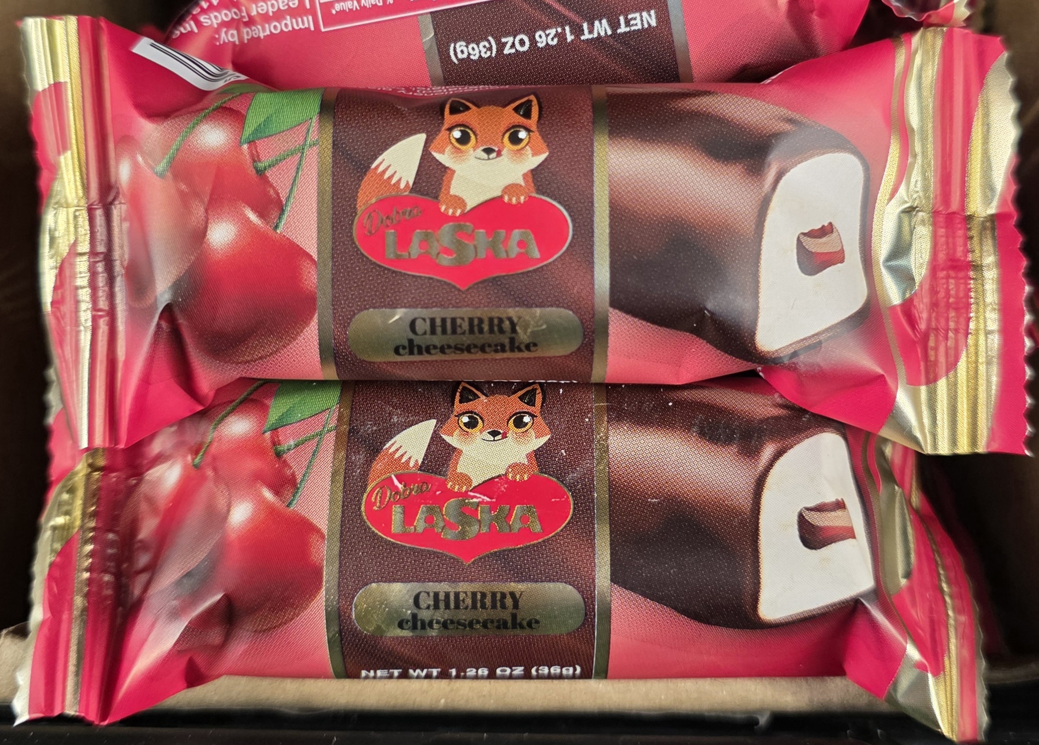 CHEESECAKE CHOCOLATE CHERRY BAR