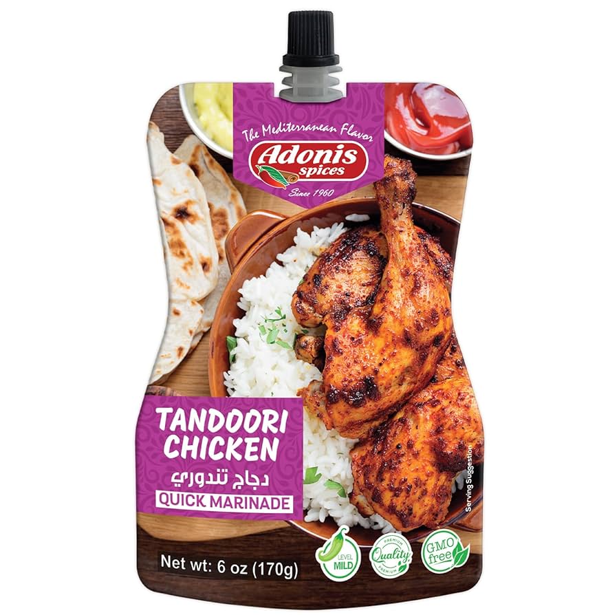 MARINADE POUCH TANDOORI CHICKEN