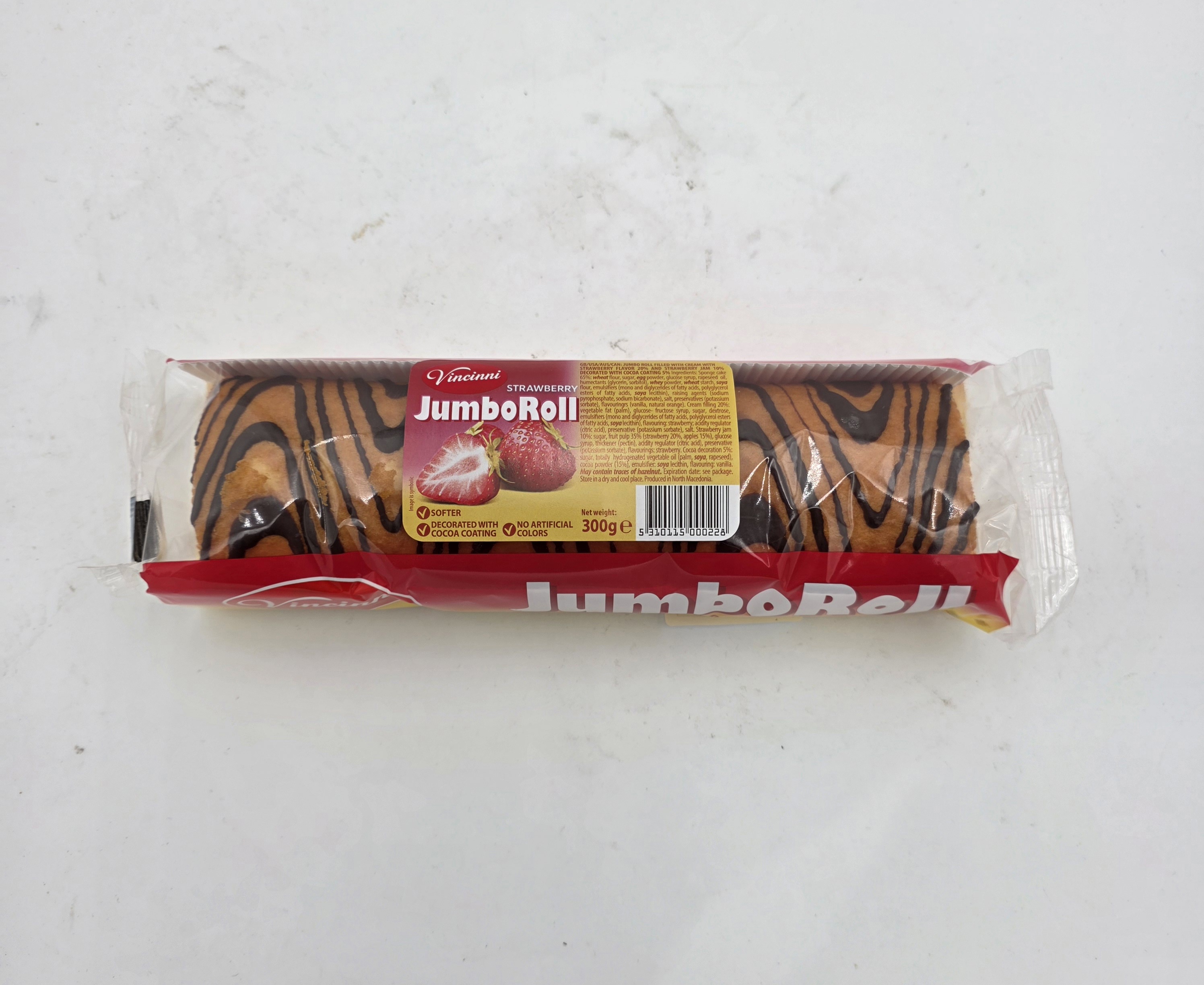 SWISS ROLL STRAWBERRY