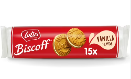 COOKIES BISCOFF VANILLA FLAVOR