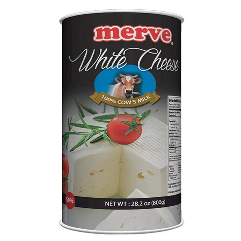 CHEESE WHITE 100% COWS MILK TIN