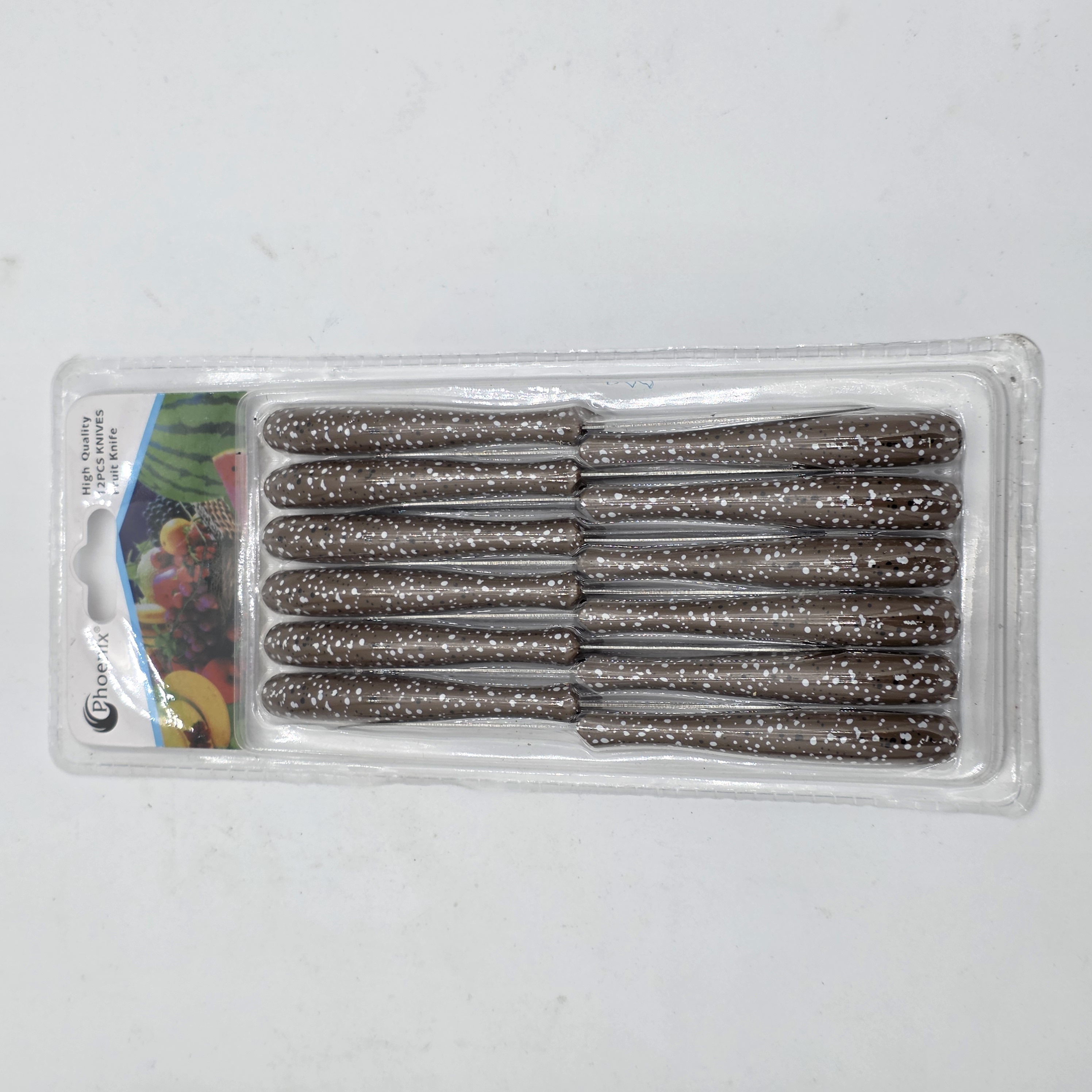 KNIVES SET GRANITE HANDLE