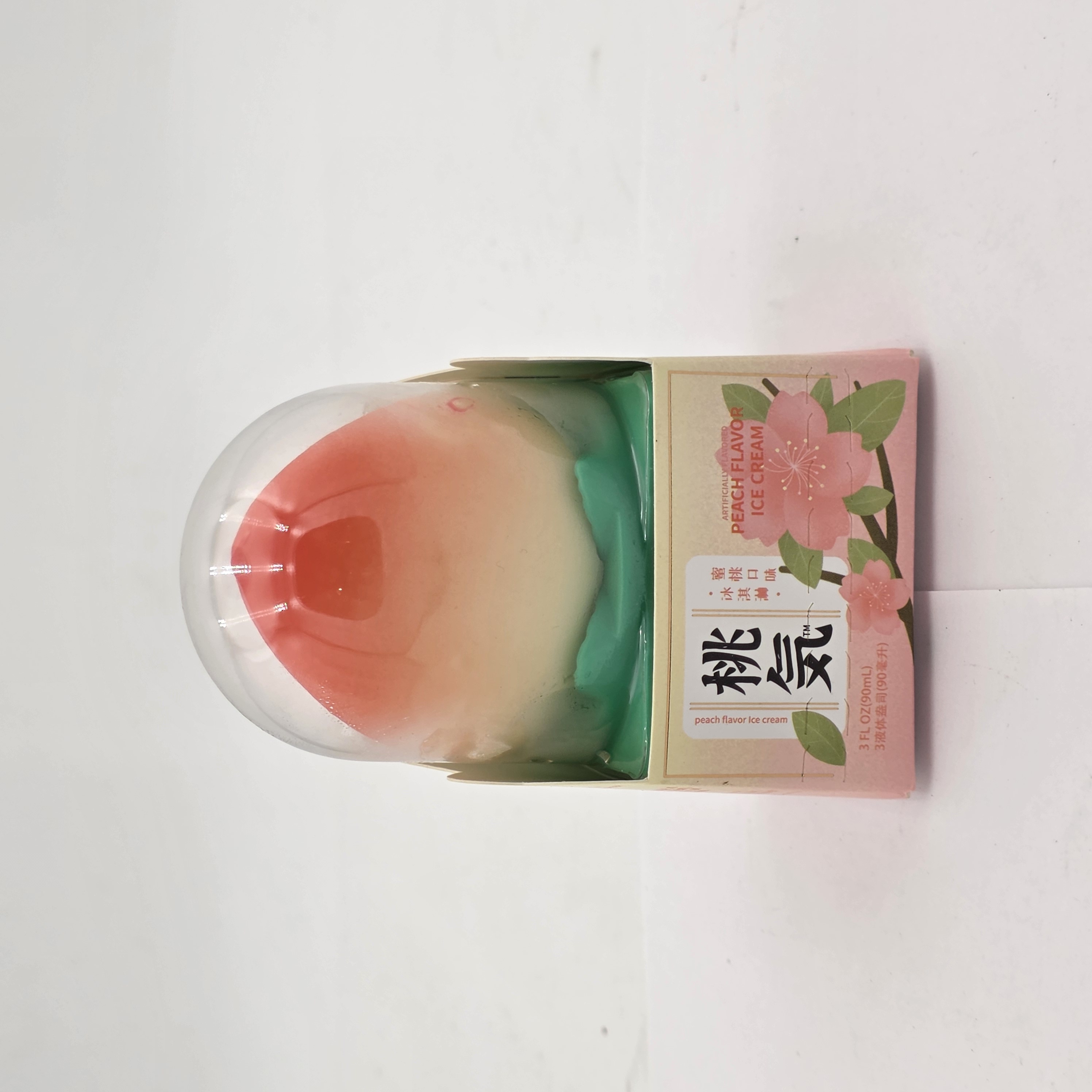 ICE CREAM PEACH FLAVORED