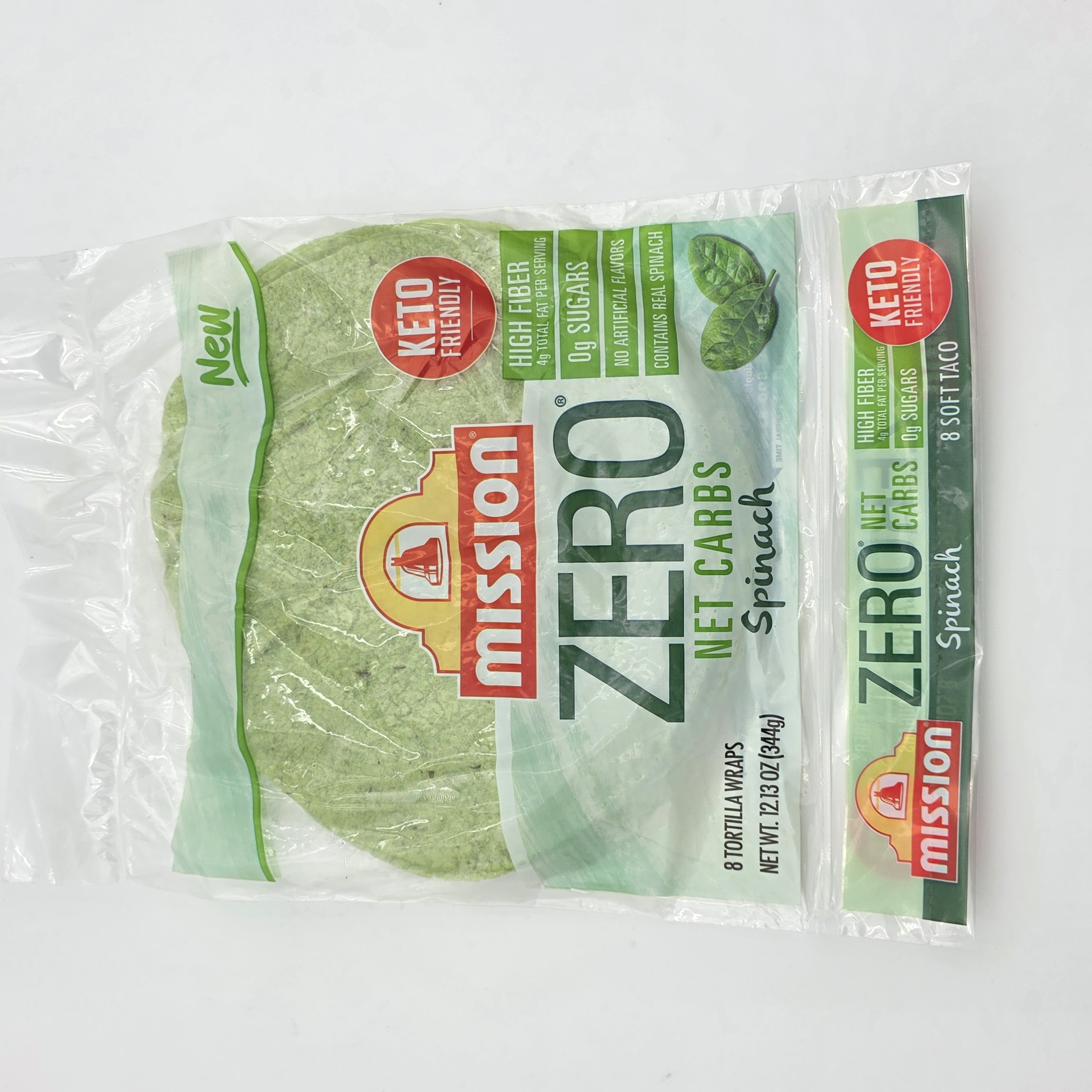 TORTILLA SPINACH SOFT TACO