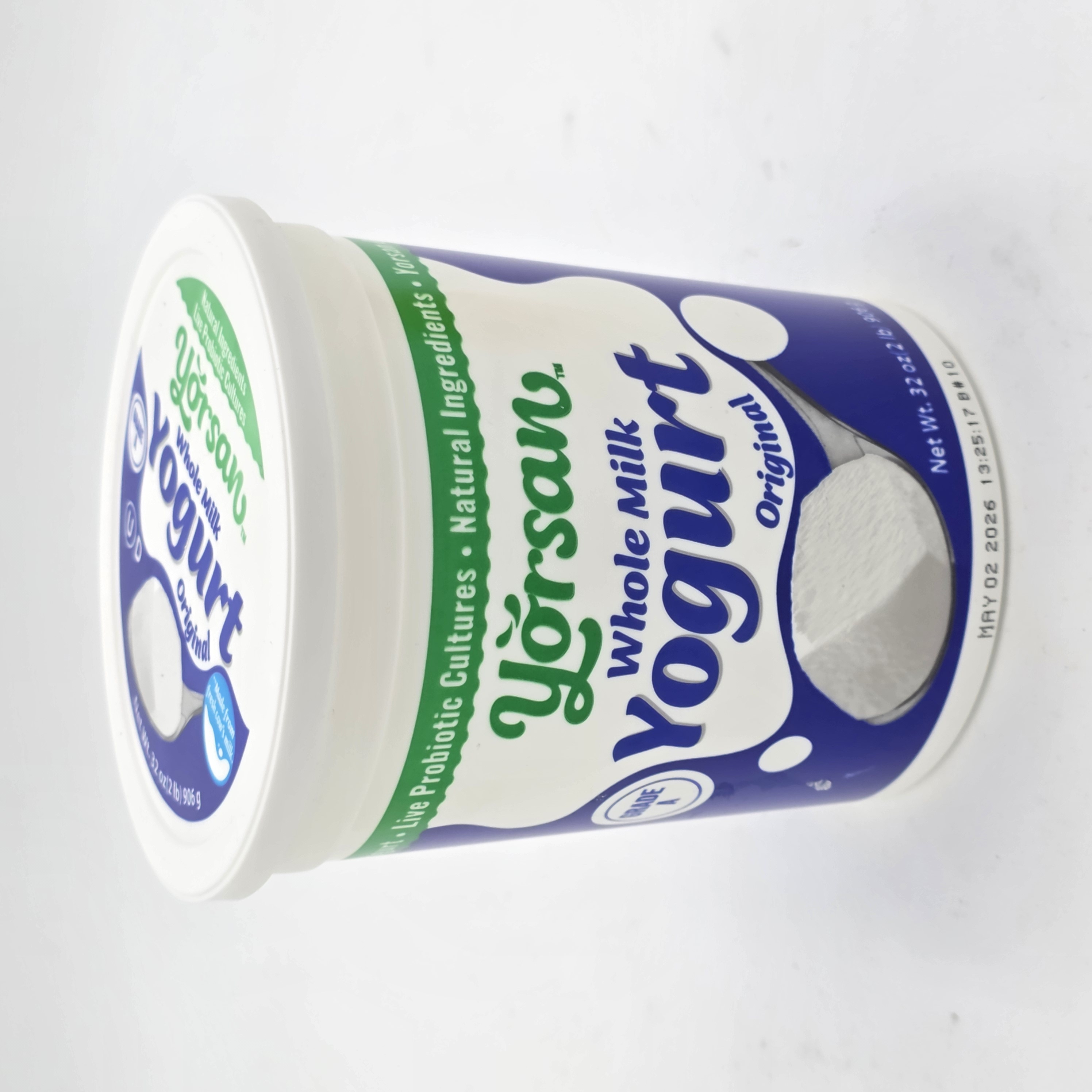 YOGURT WHOLE MILK PLAIN