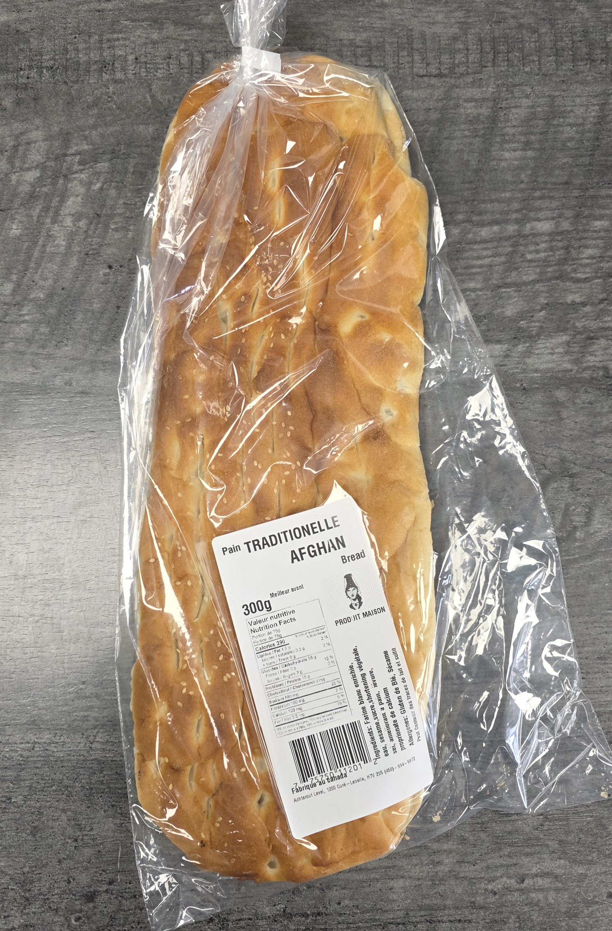 BREAD AFGHANIAN WHITE TRADITIONAL